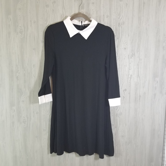 SHEIN Dresses & Skirts - Shein Peter Pan Collar Black Cosplay Dress Size L